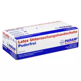 HANDSCHUHE Nepudrani lateks za enkratno uporabo L, 100 kos