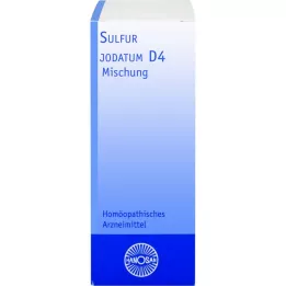 SULFUR JODATUM D 4 razredčitev, 20 ml