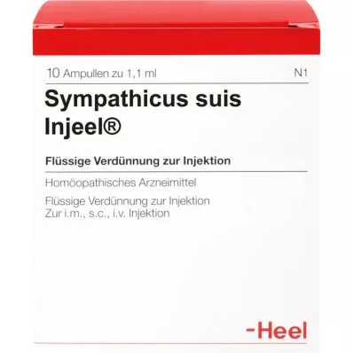 SYMPATHICUS SUIS Injeel ampule, 10 kos SYMPATHICUS SUIS Injeel ampule, 10 kos