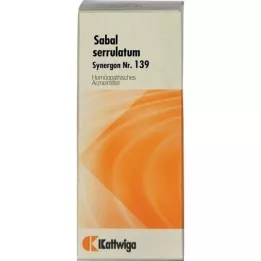 SYNERGON KOMPLEX 139 Sabal serrulatum kapljice, 20 ml