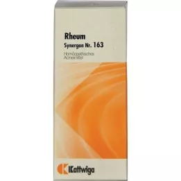 SYNERGON KOMPLEX 163 Rheum kapljice, 20 ml