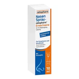 NASENSPRAY-ratiopharm odrasli brez konzervansov, 10 ml