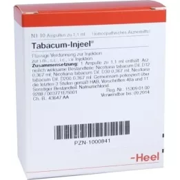 TABACUM INJEEL Ampule, 10 kos