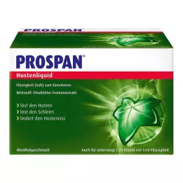 PROSPAN Tekočina proti kašlju v porcijski vrečki 30 kos, 30X5 kos
