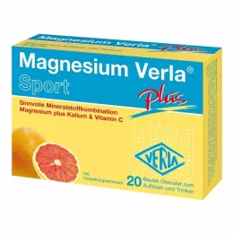 MAGNESIUM VERLA plus zrnca, 20 kom