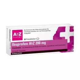 IBUPROFEN AbZ 200 mg filmsko obložene tablete, 20 kom