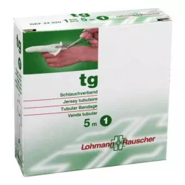 TG Tubular bandaža velikost 1 5 m bela, 1 kos