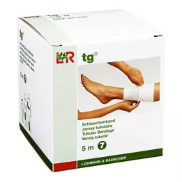 TG Tubular bandaža velikost 7 5 m bela, 1 kos