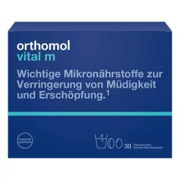 ORTHOMOL Vital M Grenivka gran./kap./tab. kombi., 30 kos