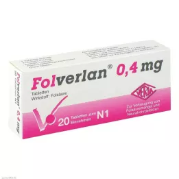 FOLVERLAN 0,4 mg tablete, 20 kom