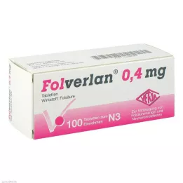 FOLVERLAN 0,4 mg tablete, 100 kos