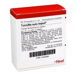 TONSILLA SUIS Injeel ampule, 10 kos