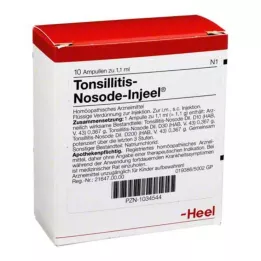 TONSILLITIS Nosode Injeel ampule, 10 kos