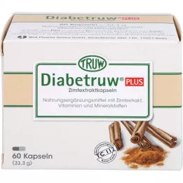 DIABETRUW Plus kapsule, 60 kos