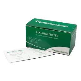 ALKOHOLTUPFER 3x6 cm sterilno, 100 kos
