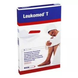 LEUKOMED transp.sterilni obliži 11x14 cm, 5 kom