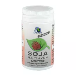 SOJA ISOFLAVON Kapsule 60 mg+E, 60 kos