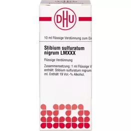 STIBIUM SULFURATUM NIGRUM LM XXX Razredčitev, 10 ml