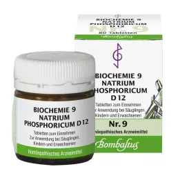 BIOCHEMIE 9 Natrium phosphoricum D 12 tablet, 80 kos