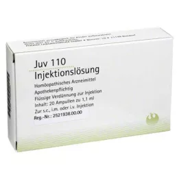 JUV 110 raztopina za injiciranje 1,1 ml ampule, 20X1,1 ml