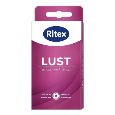 RITEX Kondomi Lust, 8 kos RITEX Kondomi Lust, 8 kos