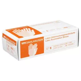 HANDSCHUHE Lateks nepudran velikost S, 100 kosov