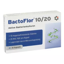 BACTOFLOR 10/20 kapsul, 30 kos
