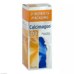 CALCIMAGON D3 žvečljive tablete, 180 kom