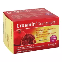 CROSMIN Kapsule granatnega jabolka, 180 kos