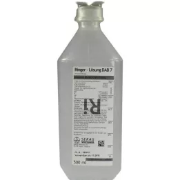 RINGER LÖSUNG DAB 7 Plastika, 500 ml