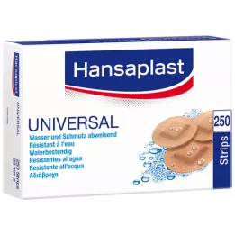 HANSAPLAST Univerzalni trakovi vodorez.23 mm, 250 kos