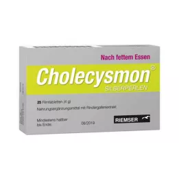 CHOLECYSMON Srebrne perle, 25 kom