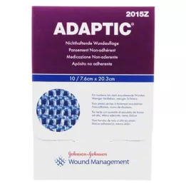 ADAPTIC 7,6x20,3 cm vlažna obloga za rane, 10 kos