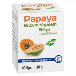 PAPAYA ENZYM Kapsule, 60 kos