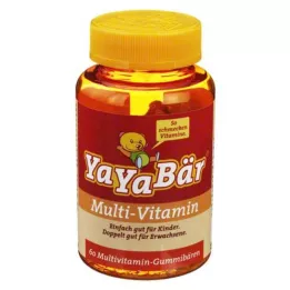 YAYABÄR Otroški vitaminski sadni gumiji, 60 kos