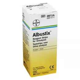 ALBUSTIX Testni lističi, 50 kos
