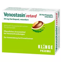 VENOSTASIN retard 50 mg trde kapsule s podaljšanim sproščanjem, 20 kosov