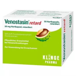 VENOSTASIN retard 50 mg trde kapsule s podaljšanim sproščanjem, 50 kosov