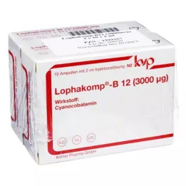LOPHAKOMP B12 3.000 μg raztopina za injiciranje, 20X2 ml