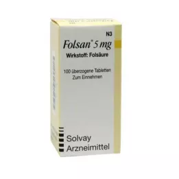 FOLSAN 5 mg tablete, 100 kom