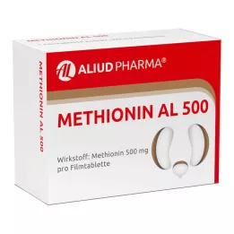 METHIONIN AL 500 filmsko obloženih tablet, 100 kos