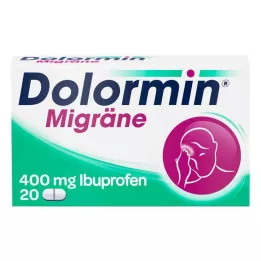 DOLORMIN Migrena filmsko obložene tablete, 20 kos