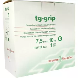 TG GRIP Podporni cevasti povoj D 7,5 cmx10 m, 1 kos