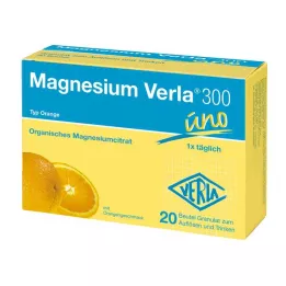 MAGNESIUM VERLA 300 oranžnih granul, 20 kos