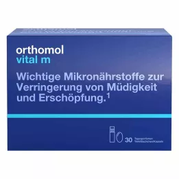 ORTHOMOL Kombinirano pakiranje plastenke/kapsule Vital M, 30 kos