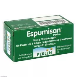 ESPUMISAN Perlen mehke kapsule, 50 kos