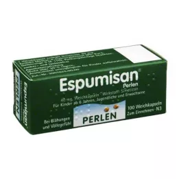 ESPUMISAN Perlen mehke kapsule, 100 kos