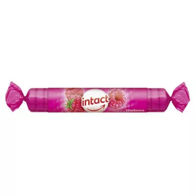 INTACT Dekstroza Roll Malina, 1 kos INTACT Dekstroza Roll Malina, 1 kos