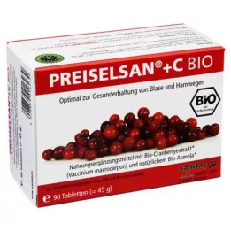PREISEL SAN+C Bio tablete, 90 kos