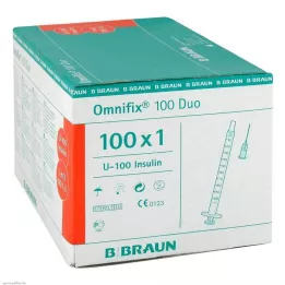 OMNIFIX Duo 100 Insulin pr.1 ml, 100X1 ml